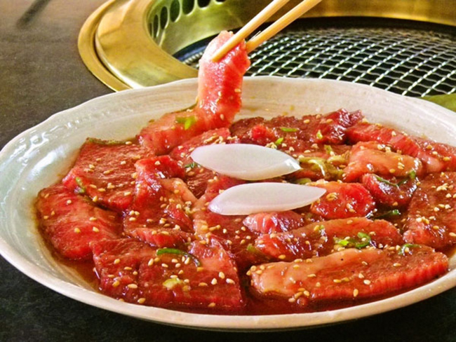 焼肉メニュー